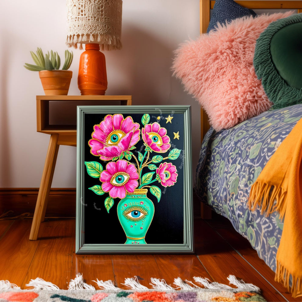 Mystical Flower Art Print