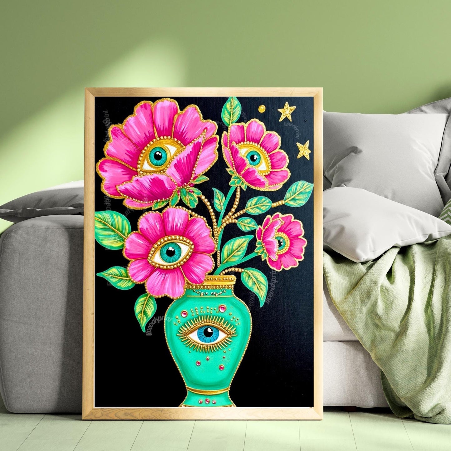 Mystical Flower Art Print