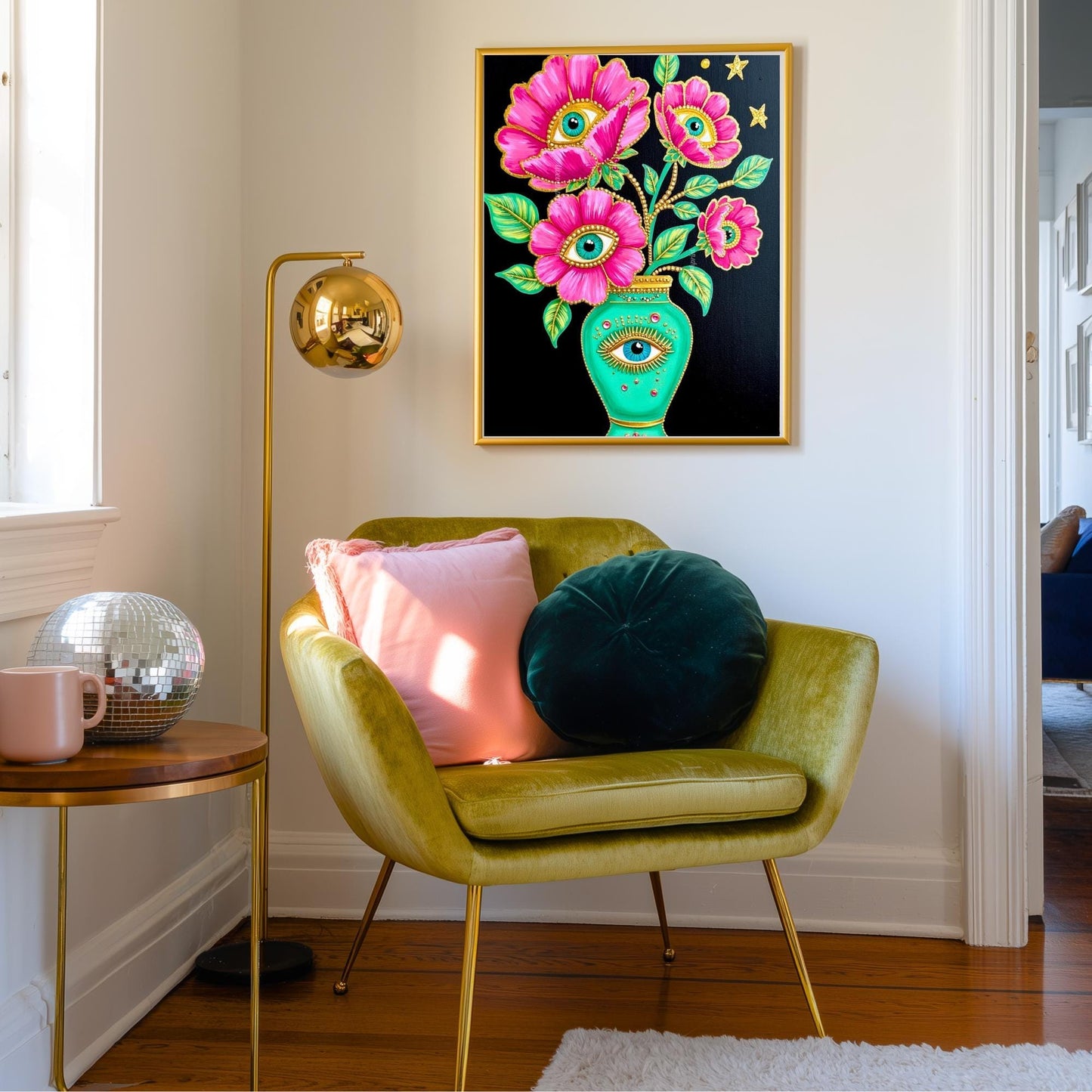 Mystical Flower Art Print