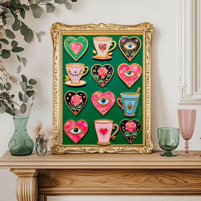 Witchy Coffee Art Print