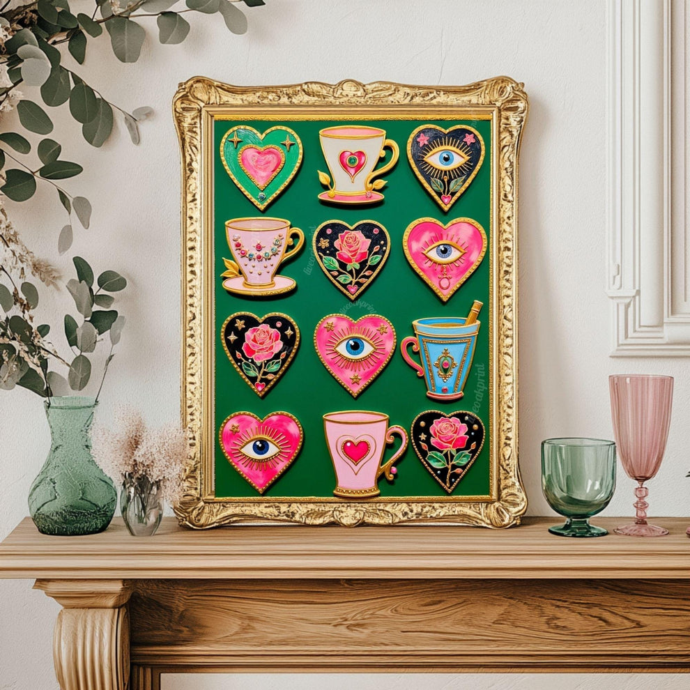 Witchy Coffee Art Print