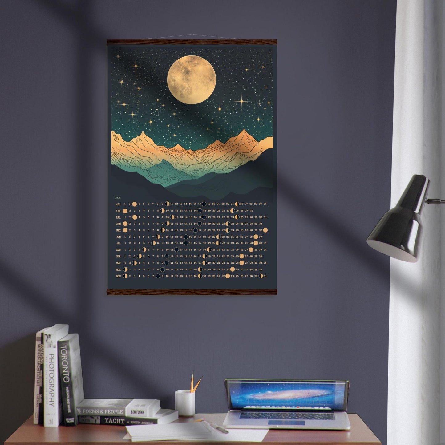 2026 Moon Phase Calendar – 2026 Lunar Calendar - Witchy Gift Ideas