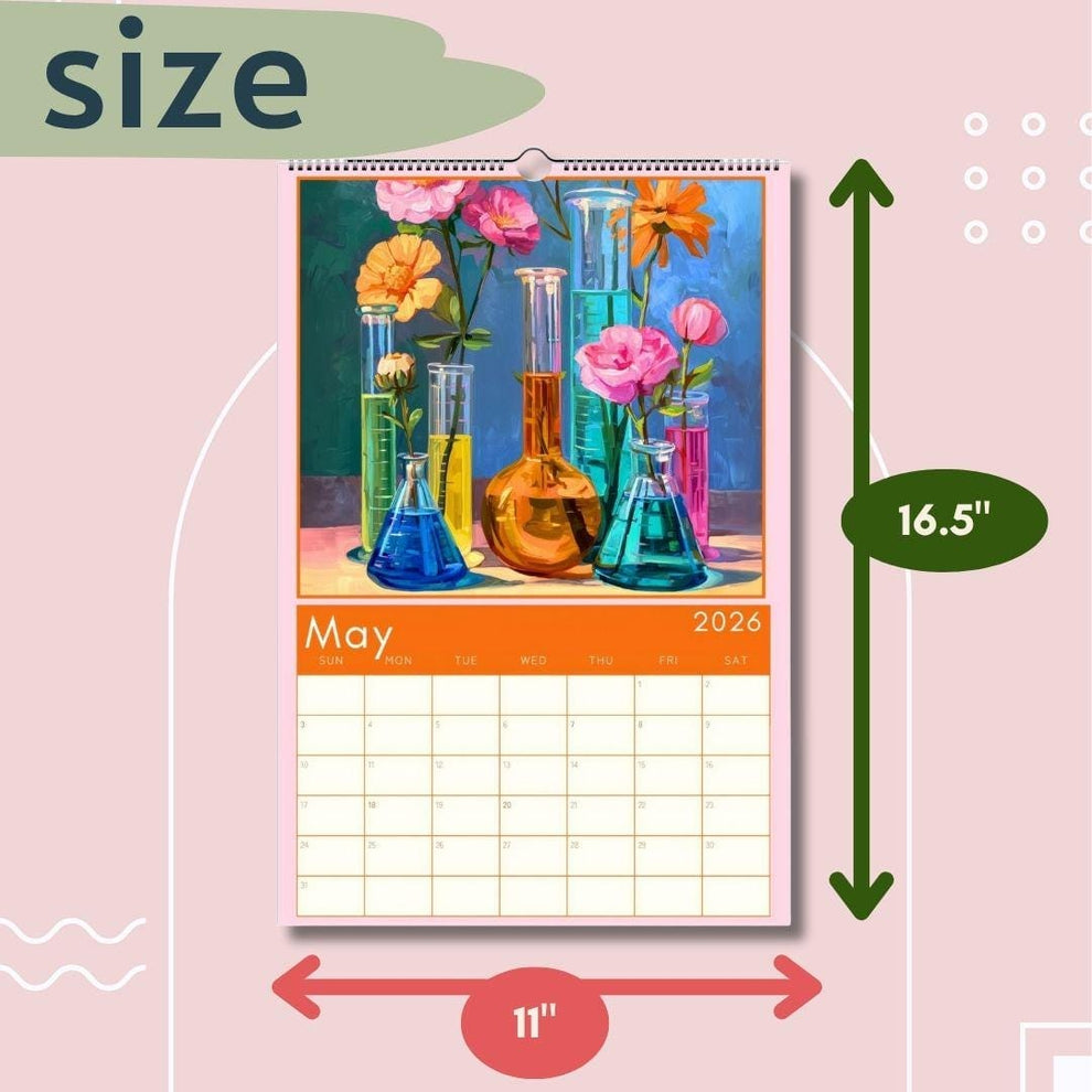 2026 Calendar: Science Is Beautiful