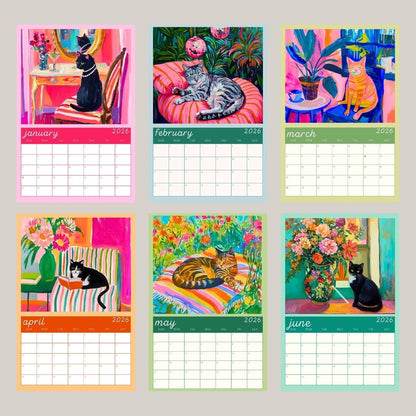 2026 Cat Calendar: Cozy Cats – Cat Lover Gift, Cute Cat Calendar, Cozy Home Décor for Cat Moms & Pet Lovers