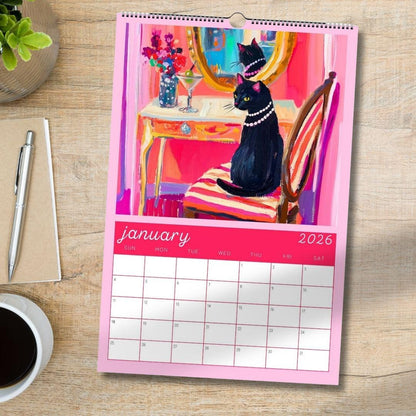 2026 Cat Calendar: Cozy Cats – Cat Lover Gift, Cute Cat Calendar, Cozy Home Décor for Cat Moms & Pet Lovers