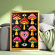 Surreal Mushrooms Wall Art