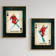 Set of Two Retro Ski Art Prints