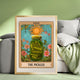 Pickles Tarot Card – Pickle Art Gift Witchy Boho Wall Decor Print Eclectic Kitchen Decor