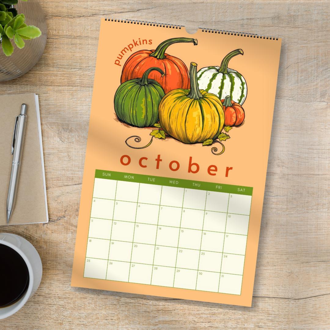 Mid Year Wall Calendar 2025–2026