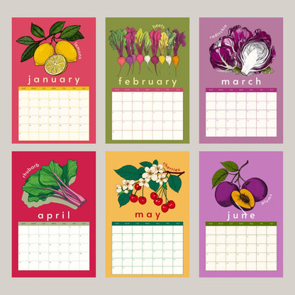 Mid Year Wall Calendar 2025–2026