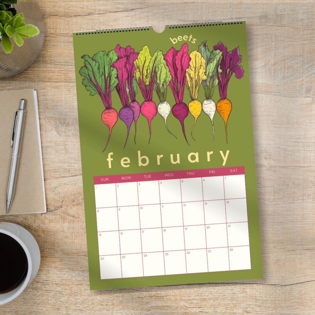 Mid Year Wall Calendar 2025–2026