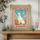 Dalmatian Tarot Card Print – The Dalmatian Dog Lover Gift Mystical Wall Art Vintage Tarot Dog Memorial Spiritual Decor