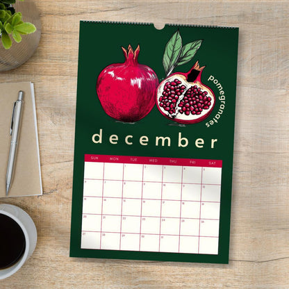 Mid Year Wall Calendar 2025–2026