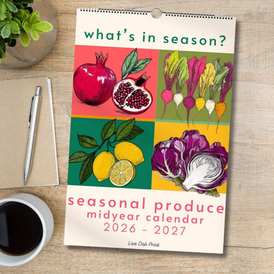 Mid Year Wall Calendar 2026–2027