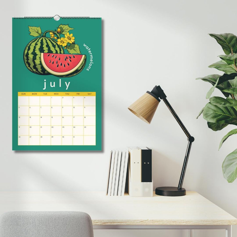 Mid Year Wall Calendar 2025–2026
