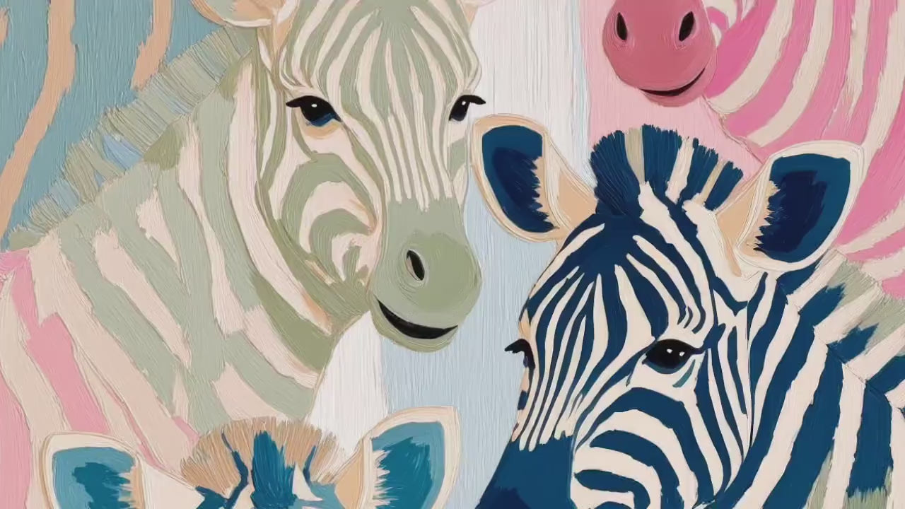 Zebra Art Print