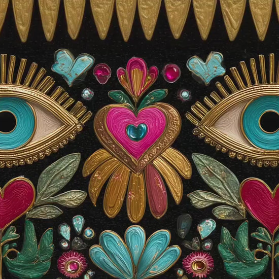 Psychedelic Eye Art Print