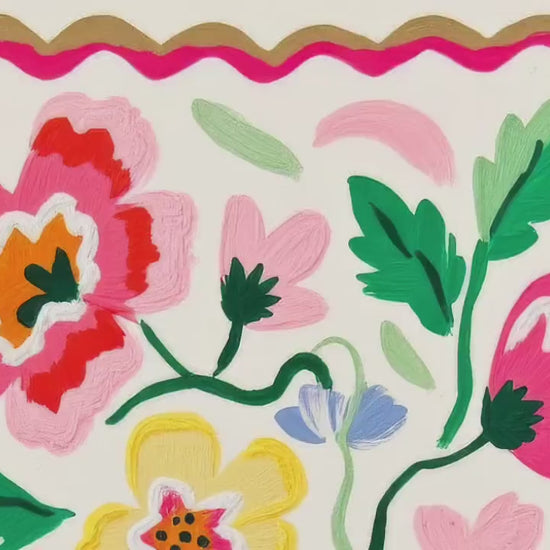 Pastel Floral Wall Art