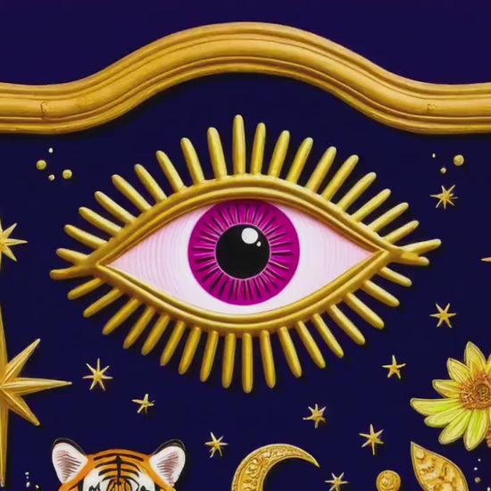 Mystical Tiger Art Print