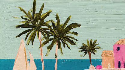 Romantic Riviera Print