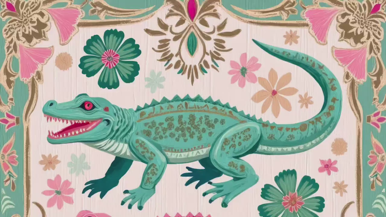 Alligator Wall Decor