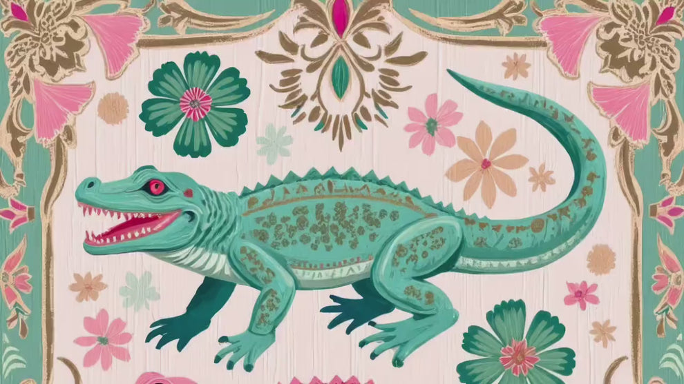 Alligator Wall Decor