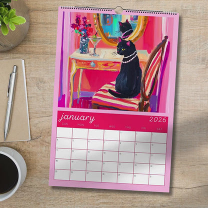 Copy of Surreal 2026 Wall Calendar: Sacred Hearts and Golden Eyes