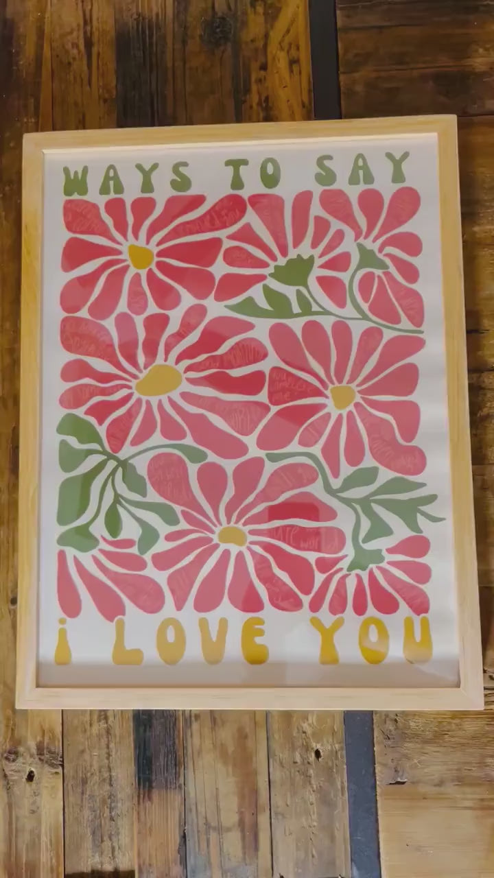 Ways To Say I Love You