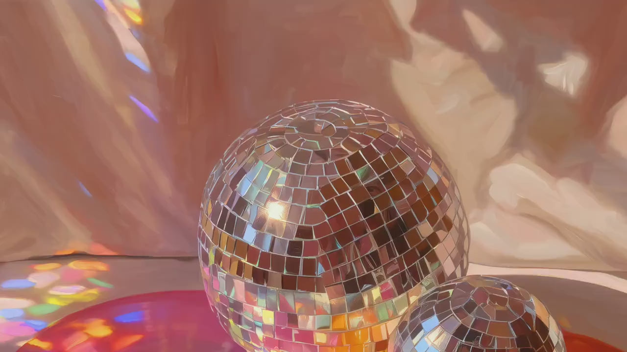 Colorful Records Print