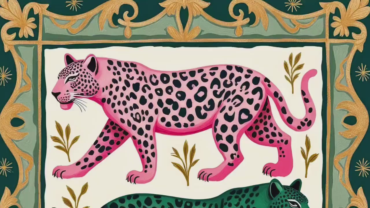 Maximalist Leopard Wall Decor