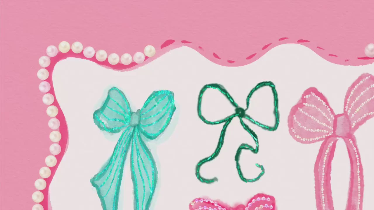 Coquette Bow Wall Art